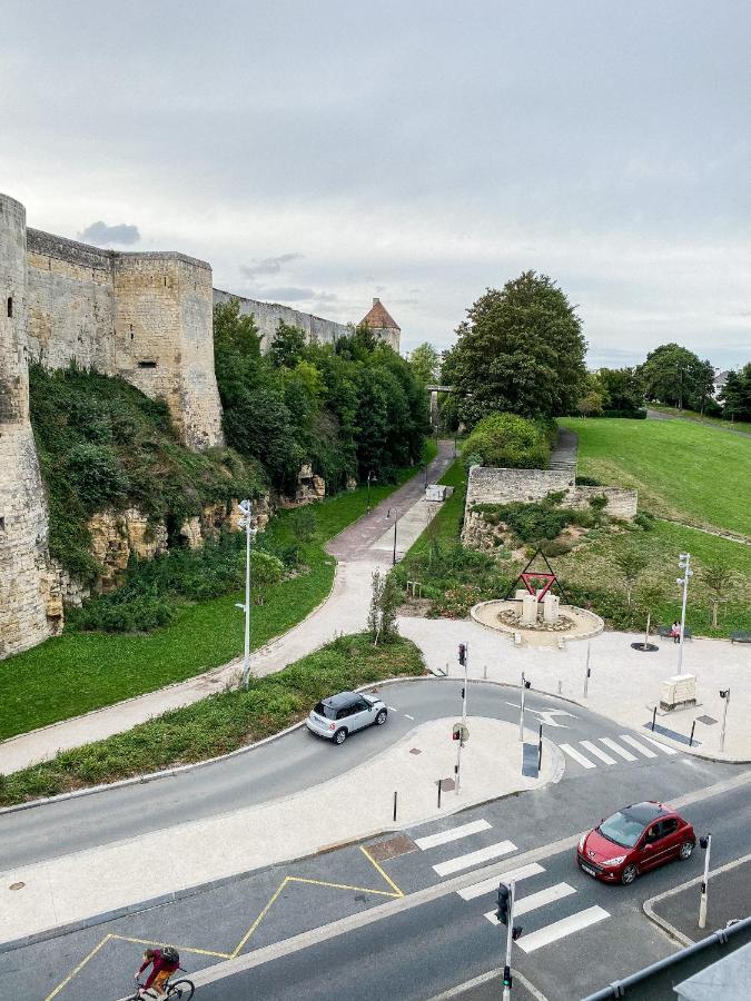 Castle - Vue Sur Le Chateau - Hypercentre Caen Exterior photo
