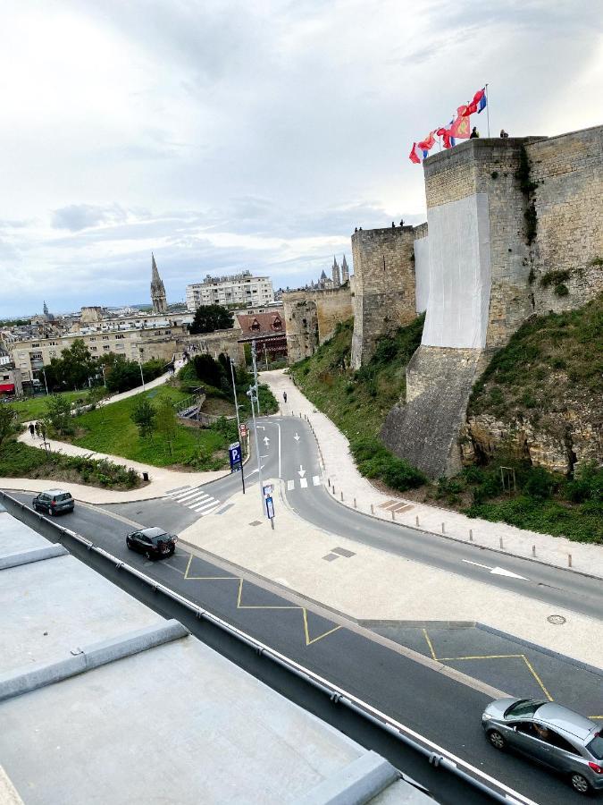 Castle - Vue Sur Le Chateau - Hypercentre Caen Exterior photo